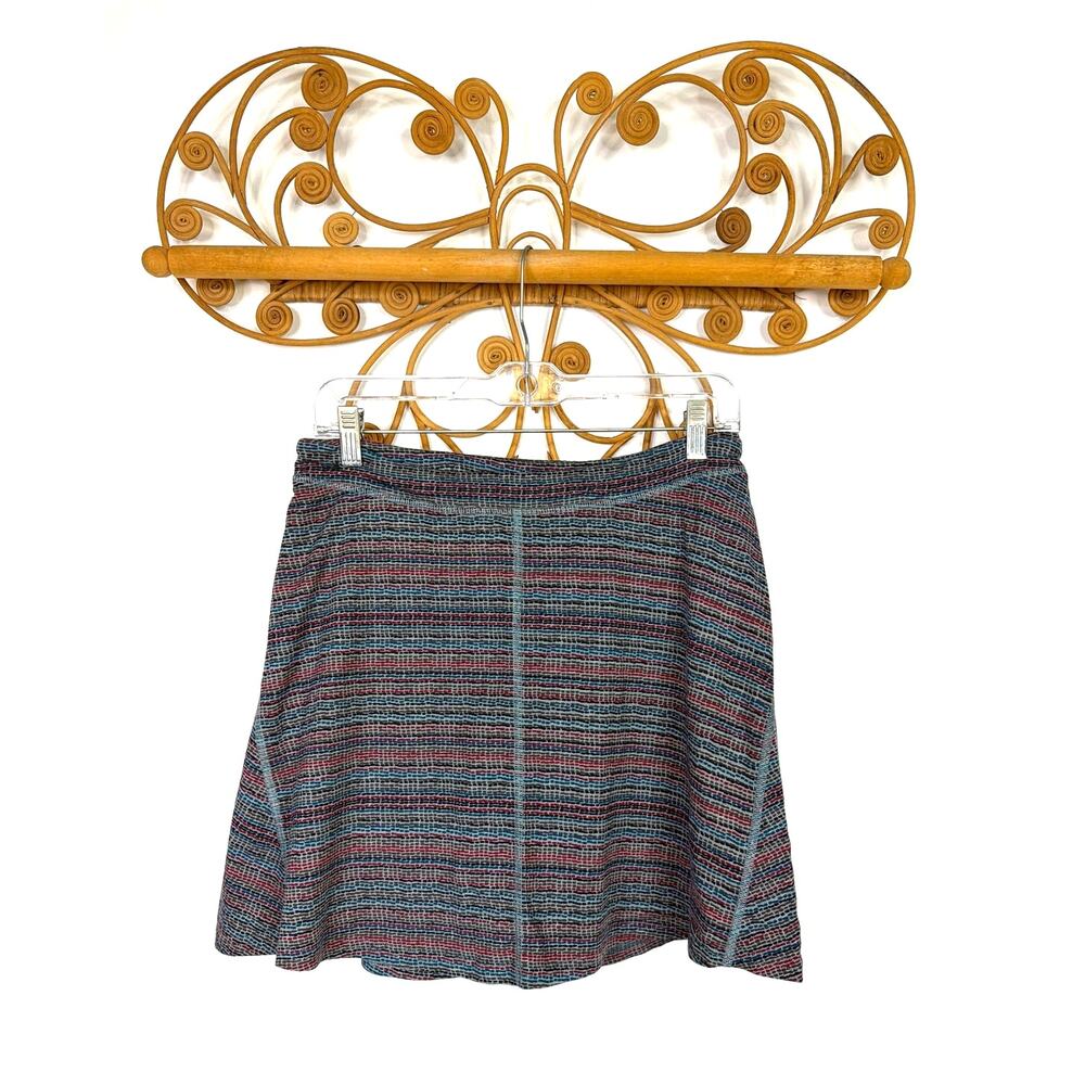 Toad & Co Seleena skort stripe multicolor Blue sz M